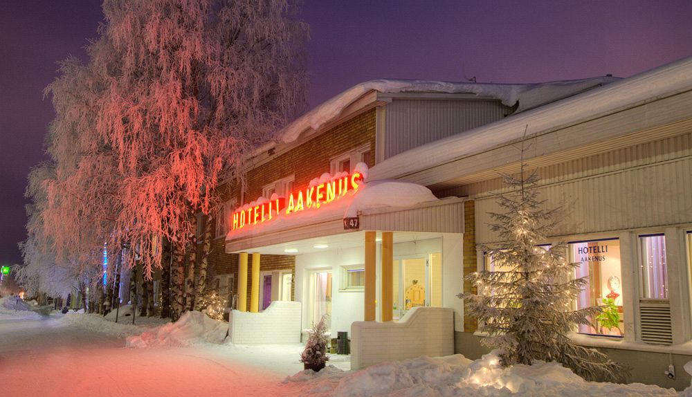 Hotel Aakenus Apartments Rovaniemi Luaran gambar